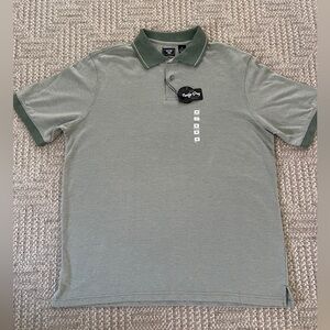Junction West Mens Sz XL, Casual Polo, Short Sleeve, “swift dry”,  green
